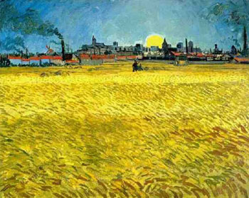 Wheat Fields Near Arles