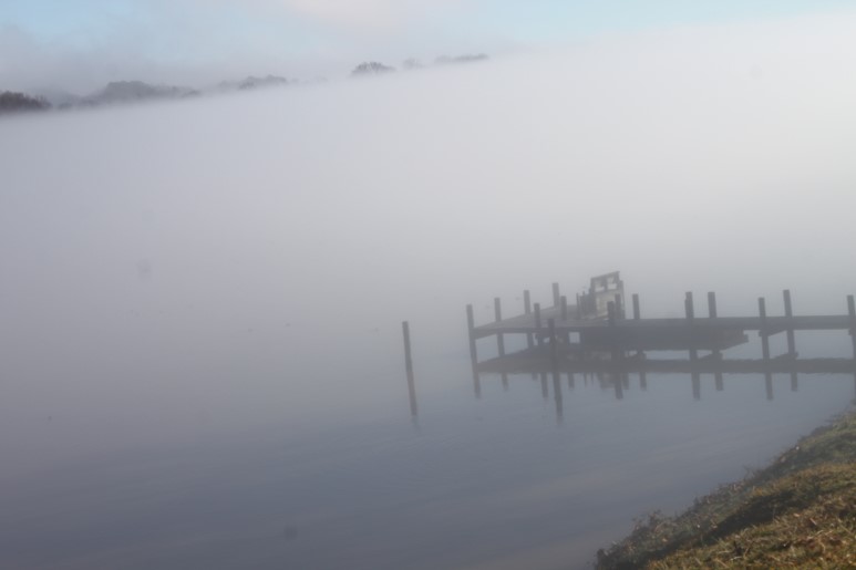 Jan 1, 2023 - Feast of the Holy Name. Rappahannock River under fog to begin 2023
