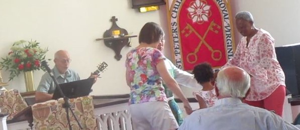 June 18, the Shakers sermon with dancing during the service